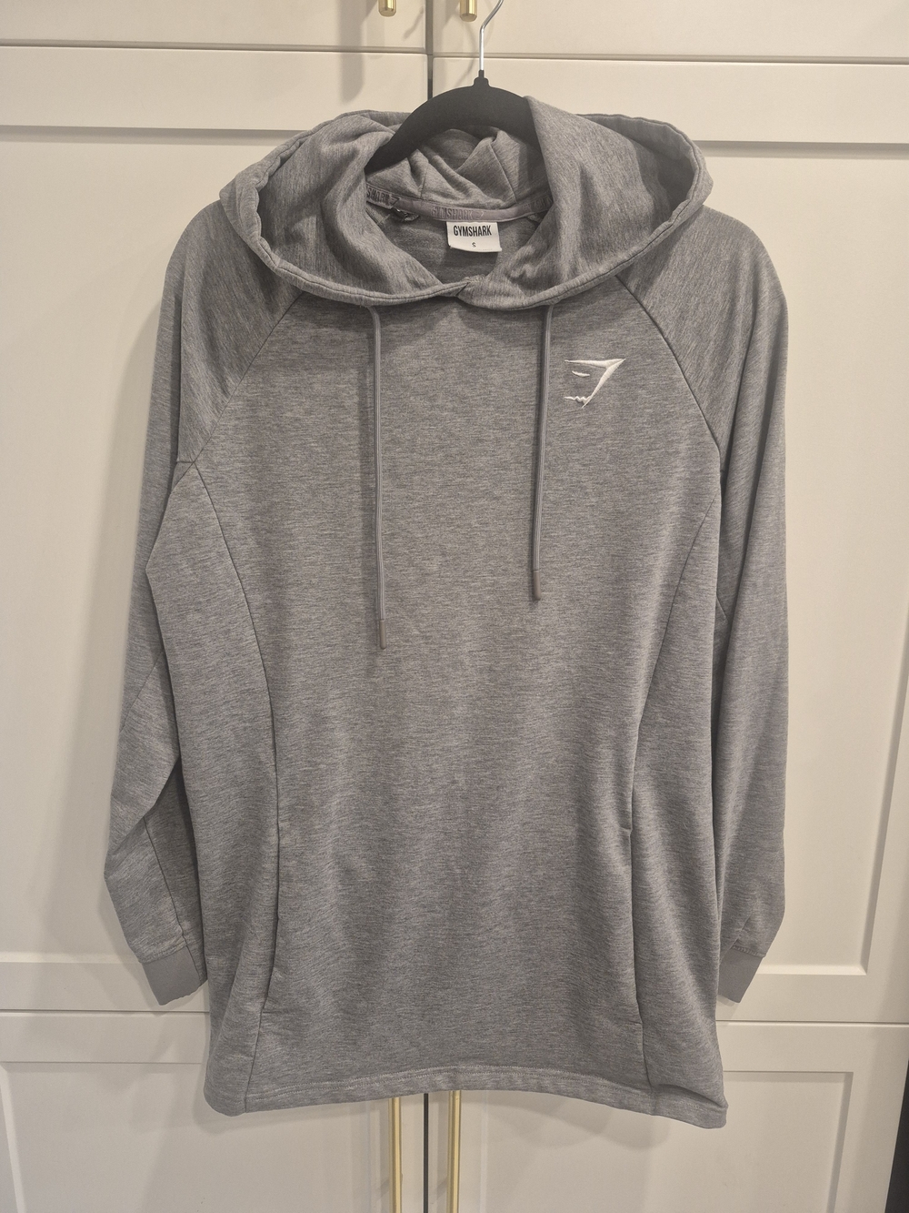 Gymshark Men's Grey Pullover Hoodie